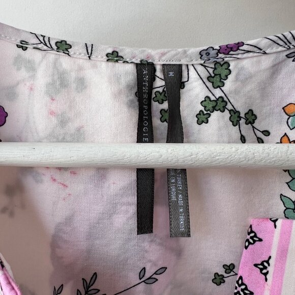 Anthropologie The Somerset floral prints Maxi Dress Size M - Picture 5 of 8